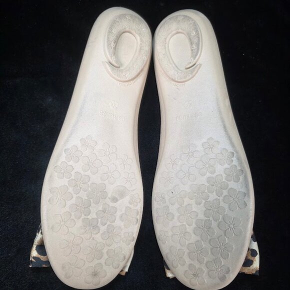 Oka B Leopard Bow Ballet Flats 8 - Picture 9 of 10